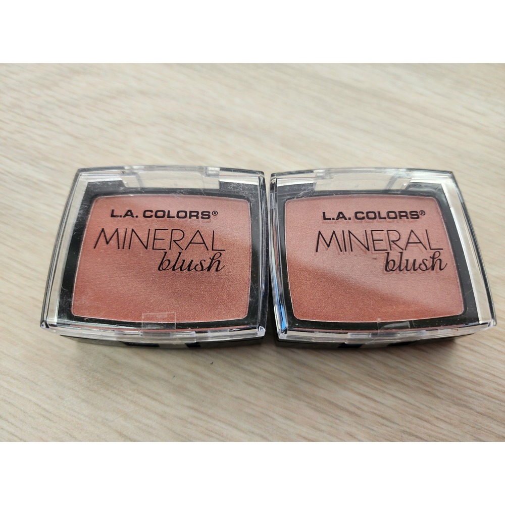 L.A. COLORS Mineral Blush "Sheer Bliss" CMB866 0.15 Oz Lot Of 2 New Sealed